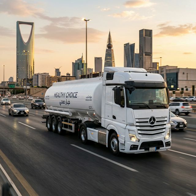Healthy Choice Saudi Water Tanker